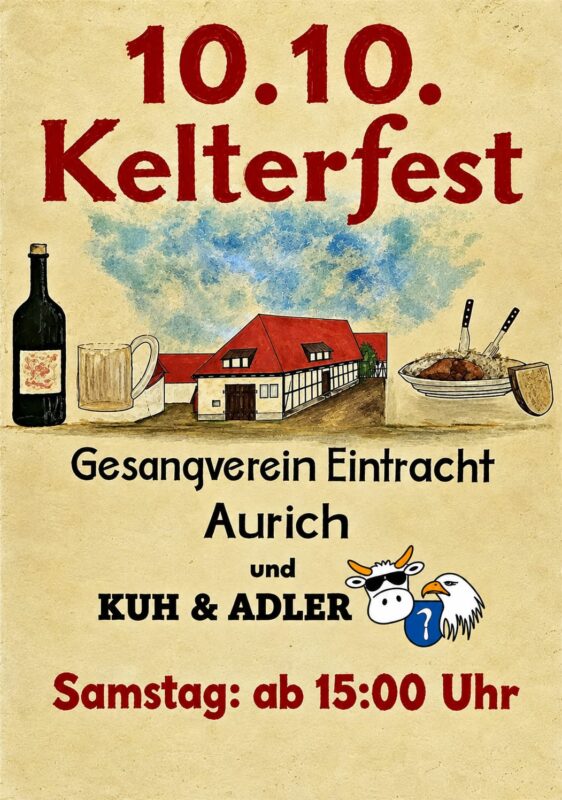 Kelterfest Aurich 10.10.2026